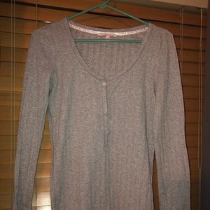 Victoria’s Secret Long Sleeve gray shirt!